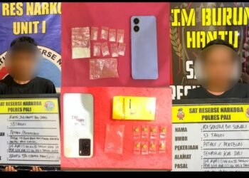 Polres PALI Jajaran Polda Sumsel Ringkus Dua Pengedar Sabu dan Ekstasi Dalam Operasi Terpisah