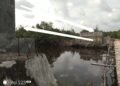 Meski 4 Orang Sudah Diponis Penjara, Proyek Jembatan Penghubung Desa Marok Kecil Terkesan Misteri Besar.