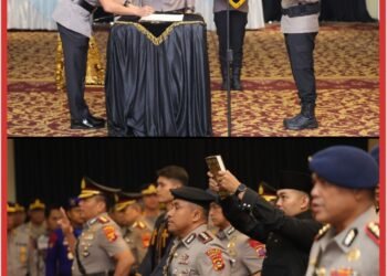 Pimpin Sertijab PJU dan Kapolres, Kapolda Sumsel Tekankan Adaptasi dan Pelayanan Terbaik
