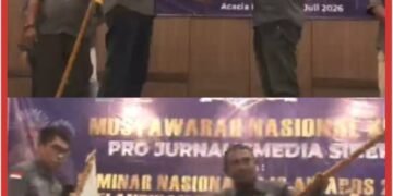 Ketua DPC PJS Pidie Resmi Dilantik, Berhasil Bawa Pulang Bendera Pataka PJS ke Tanah Rencong