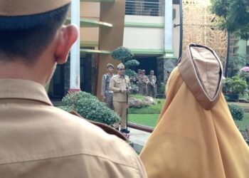 Saat Gelar Apel Mingguan, “Rafiq Ungkap Laporan Pihak Catut Nama Pimpinan Terkait Pembagian Proyek di Sejumlah Dinas”
