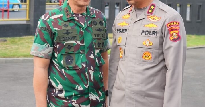 Kapolda Sumsel dan Pangdam II/Sriwijaya Perkuat Soliditas TNI–Polri, Satukan Komitmen “Nyago Bumi Sriwijaya”