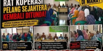 Dua Kali RAT Gagal! Laporan Keuangan Alpa, Dugaan Penggelapan Koperasi Pelanggaran Sejahtera Makin Terang