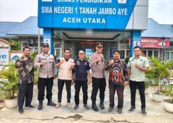 Jajaran Polsek di Aceh Utara Berikan Penyuluhan Kamtibmas Kepada Siswa Baru