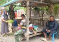 Secangkir Kopi dan Hidangan Sederhana, Cara Warga Lhok Panah Menjamu Satgas TMMD Ke-129 Kodim 0102/Pidie
