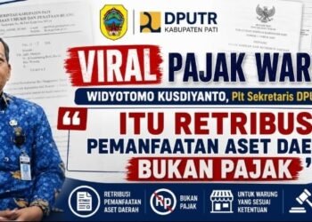 Viral Pajak Warung, Widyotomo : “Itu Retribusi Pemanfaatan Aset Daerah, Bukan Pajak”