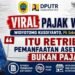 Viral Pajak Warung, Widyotomo : “Itu Retribusi Pemanfaatan Aset Daerah, Bukan Pajak”