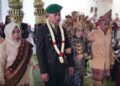 Pratu Adi Pangestu dan Gasela Putri Resmi Gelar Ngunduh Mantu di OKU Timur