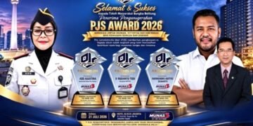 Tiga Putra-Putri Terbaik Babel Raih PJS Award 2026, Kiprah Pengabdian Daerah Bersinar di Panggung Nasional