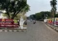Karangan Bunga Banjiri PN Palembang Usai Vonis Seumur Hidup Terdakwa Yunas