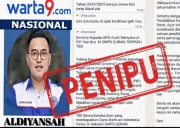 Warta9.com Keluarkan Klarifikasi Nama Media Diduga Dicatut Oknum, Untuk Menipu Sekolah 