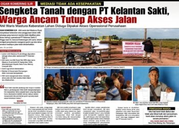 Klaim Lahan Belum Tuntas, Ahli Waris Mastura Ancam Blokir Akses Operasional Perusahaan