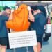 Lakalantas Dump Truk vs Sepeda Motor Suzuki Skywave di Jalan Induk Kelurahan Panarung, Satu Korban Meninggal Dunia