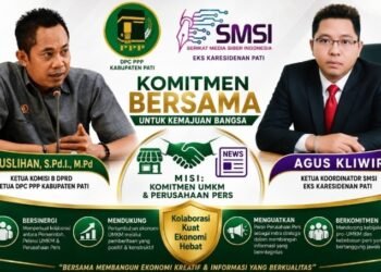 UMKM Pati Butuh Panggung Publikasi, Ketua Komisi B dan SMSI Sepakat Perkuat Kolaborasi Perusahaan Media