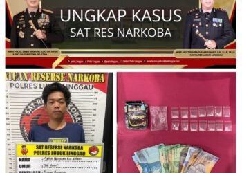 Polres Lubuk Linggau Ringkus Pengedar dan Pengguna Shabu, 14 Paket Disita
