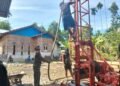 Satgas TMMD ke-129 Kodim 0102/Pidie Genjot Pengeboran Sumur Bor di Dayah Balul Ula Al-Munawarah