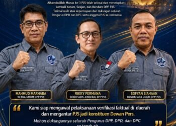 Terima Kasih Keluarga Besar PJS, Kini Saatnya Bersatu Mengantarkan PJS Menjadi Konstituen Dewan Pers