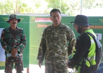 Kunjungi Posko, Dansatgas TMMD ke-129 Kodim 0102/Pidie: Posko Sebagai Pusat Kendali Kegiatan