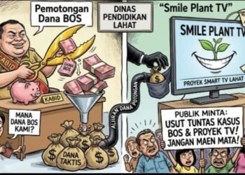 APH Didesak Usut Proyek Smart TV Disdik Lahat, Pemeriksaan Kasus Dana BOS Jadi Pintu Masuk