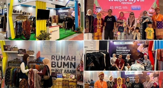 PTBA Perkuat Daya Saing UMKM Binaan Lewat INACRAFT Festival 2026
