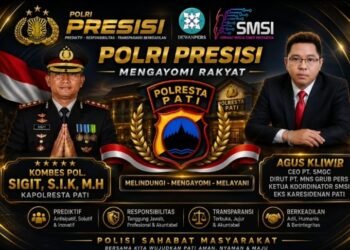 Gebrakan Baru, Kombes Pol Sigit Gandeng SMSI dan Merangkul Semua Elemen untuk Wujudkan Pati Kondusif