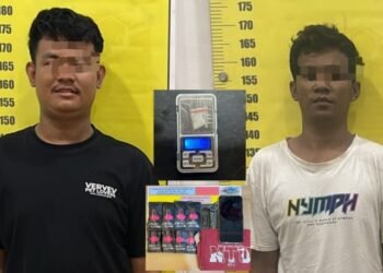 Satresnarkoba Polrestabes Palembang Bongkar Dua Kasus Narkotika dalam Sehari