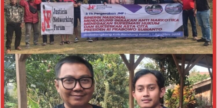 JNF Gelar 3 Tahun Pergerakan di KBB Sebut BNN di Garis Depan dalam Mengawal Visi Asta Cita Presiden Prabowo Subianto khususnya P4GN.