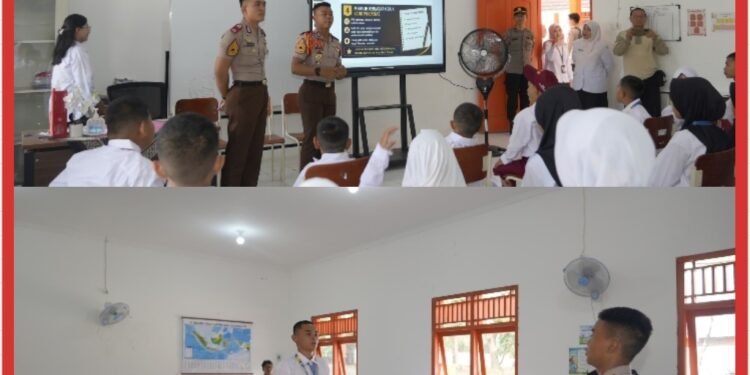 Wujudkan Generasi Unggul, Polda Sumsel Kerahkan Taruna Akpol Latih Etika dan Kemandirian Pelajar