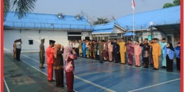 Apel Pagi Bernuansa Melayu, Lapas Pekanbaru Tegaskan Disiplin dan Kesiapan HUT RI & HUT Riau