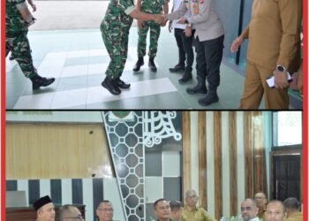 Kunker Tim Wasev TMMD Ke-129 Disambut Hangat Forkopimda Kabupaten Pidie