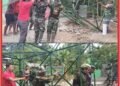 Tak Kenal Hari Libur, Satgas TMMD ke-129 Pasang Tower dan Tandon Air di Dayah Lhok Panah