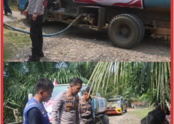 Kapolres Empat Lawang Salurkan Bantuan Air Bersih, Ringankan Beban Warga Terdampak Kekeringan