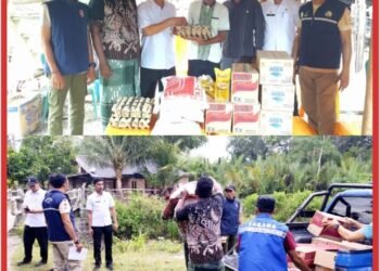Bupati Pidie Salurkan Bantuan Sembako untuk Keluarga Korban Musibah Pohon Tumbang
