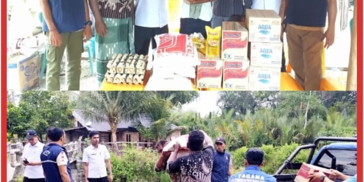 Bupati Pidie Salurkan Bantuan Sembako untuk Keluarga Korban Musibah Pohon Tumbang