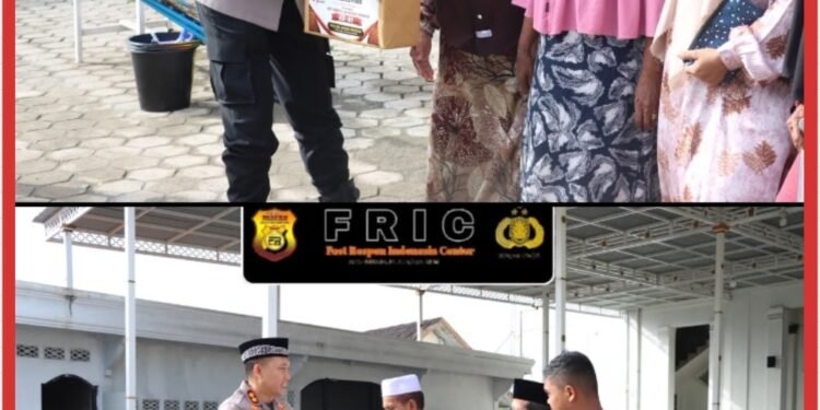 ‎Polres Pidie Semarakkan HUT RI ke 81 lewat Bakti Religi dan Gotong Royong Bersama Masyarakat