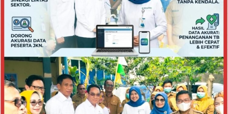 Hadir Saat Kunjungan Wamenkes dan Wamendagri, BPJS Kesehatan Palembang Dorong Akurasi Data Peserta JKN
