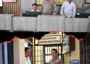 ‎Pastikan Pelayanan dan Keamanan Berjalan Optimal, Kapolres Pidie Cek Tahanan Hingga Ruang SPKT