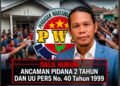 WK Kecam Teror Rumah Jurnalis di Ketapang: Pengerahan Massa Pidana, Jerat UU Pers!