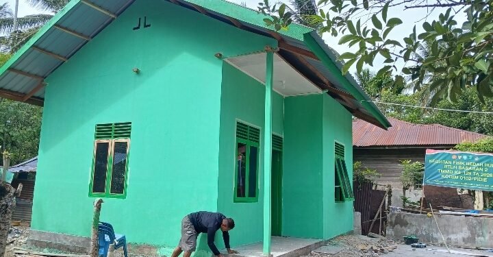 Rehab 5 RTLH TMMD ke-129 Kodim 0102/Pidie Capai 80 Persen, Satgas Fokus Tuntaskan Pekerjaan Finishing