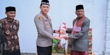 ‎‎Kapolres Pidie Pererat Silaturahmi Dengan Pimpinan HUDA Pidie, Ajak Jaga Damai Aceh dan Semarakkan HUT RI ke-81