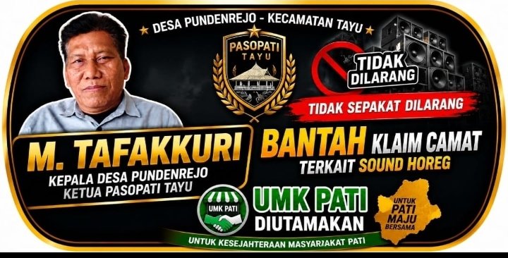 Polemik Sound Horeg, Ketua Pasopati Tayu Angkat Bicara dan Luruskan Informasi
