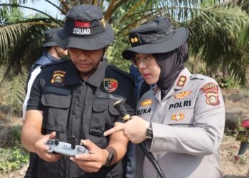 Hadapi Musim Kemarau, Polres Ogan Ilir Intensifkan Patroli Karhutla dan Cek Sumber Air