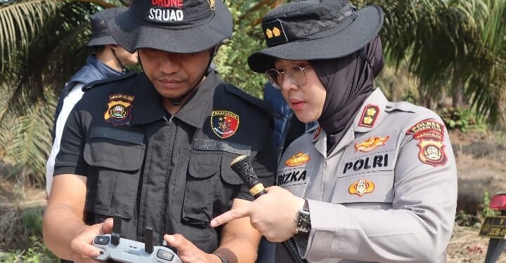 Hadapi Musim Kemarau, Polres Ogan Ilir Intensifkan Patroli Karhutla dan Cek Sumber Air