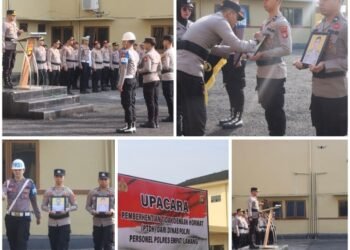 Tegakkan Disiplin Institusi, Dua Oknum Anggota Polres Empat Lawang Diberhentikan Tidak Dengan Hormat