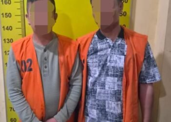Simpan Shabu di Kantong Celana, 2 Warga Sergai Ditangkap Sat Narkoba Polresta Deli Serdang