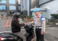 Tegakkan Disiplin Internal, Propam Polda Sumsel Razia Kelengkapan Kendaraan Personel