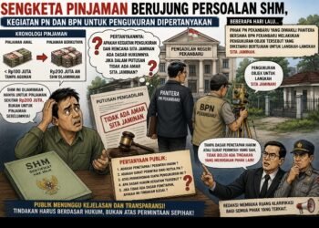 ‎Sengketa Pinjaman Berujung Persoalan SHM, Kedatangan Pihak PN Pekanbaru dan BPN Untuk Pengukuran Dipertanyakan 