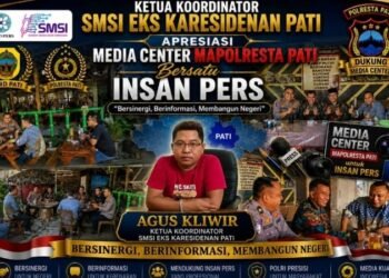 Sinergi Polri dan Insan Pers Makin Solid, SMSI Apresiasi Media Center Mapolresta Pati