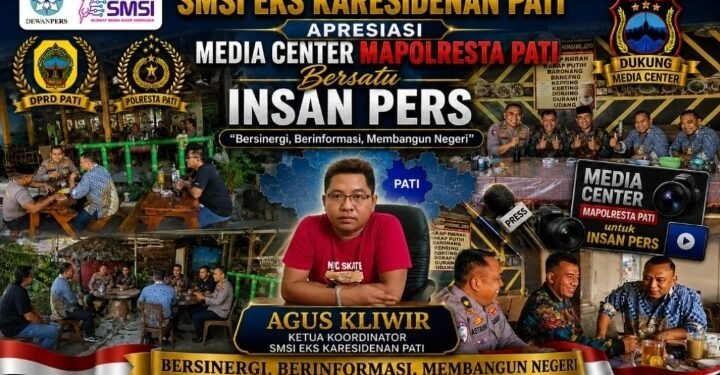 Sinergi Polri dan Insan Pers Makin Solid, SMSI Apresiasi Media Center Mapolresta Pati