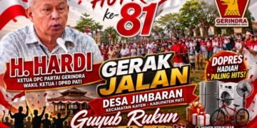 Antusias Warga Jimbaran di Momen Kemerdekaan RI, Wakil Rakyat Hadir